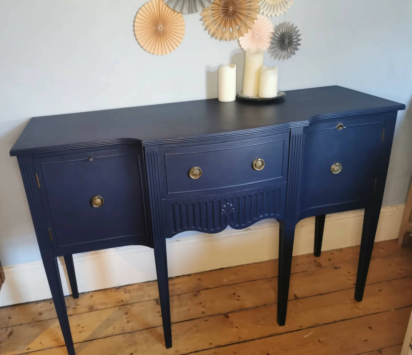 Victorian Mahogany Sideboard/ Buffet Unit