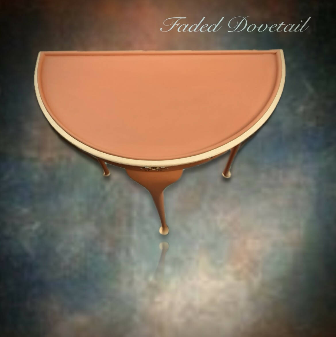Half moon console table