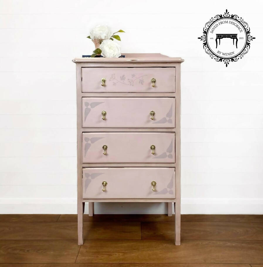 Tallboy Vintage French Drawers