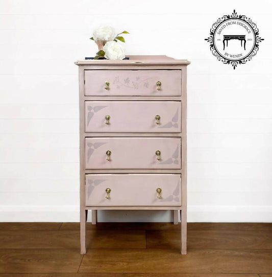 Tallboy Vintage French Drawers