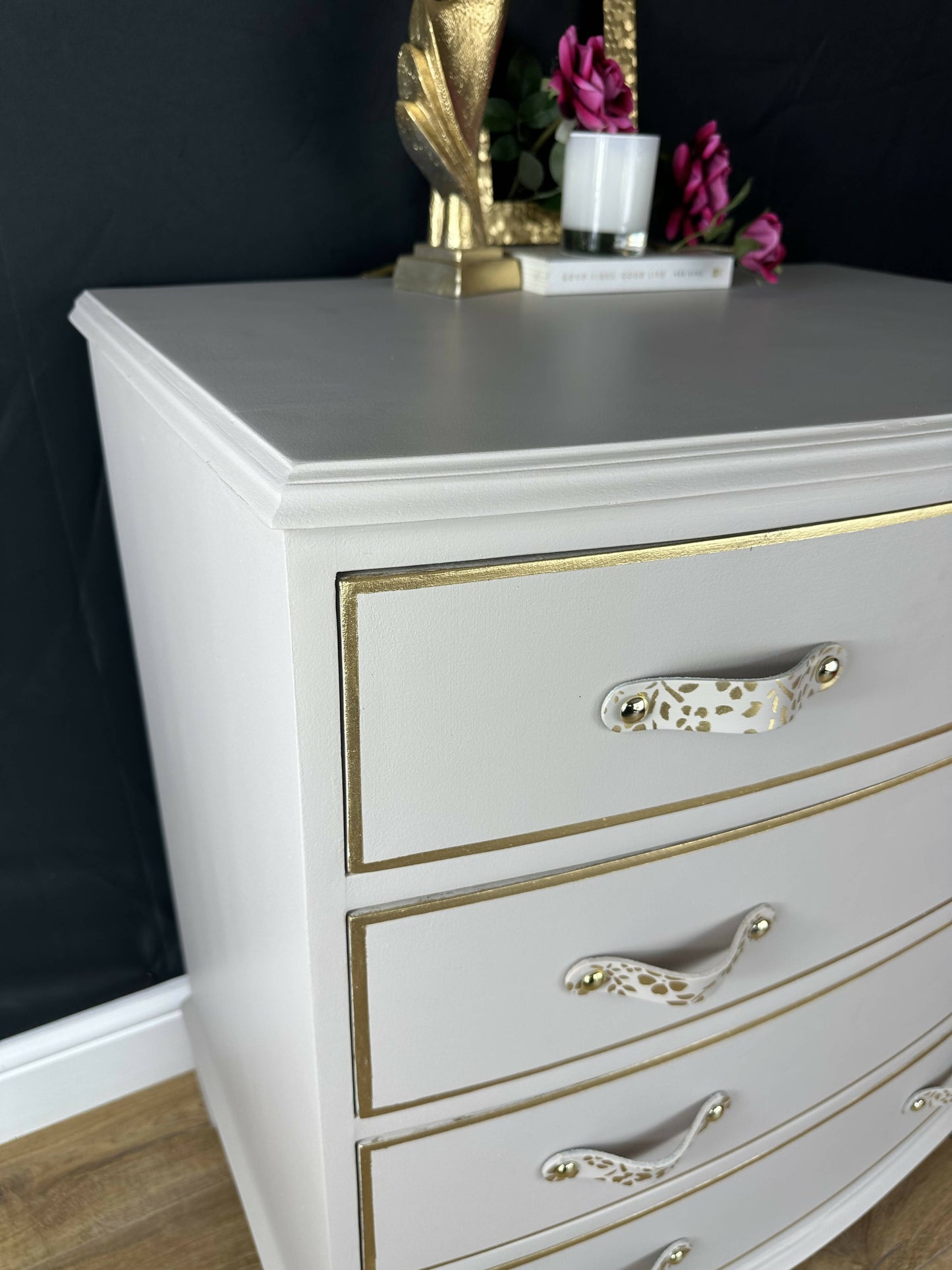 Georgian Grey Vintage Chest of Drawers
