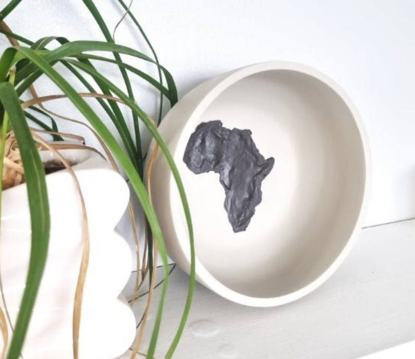 Vintage White Bowl Wall Art
