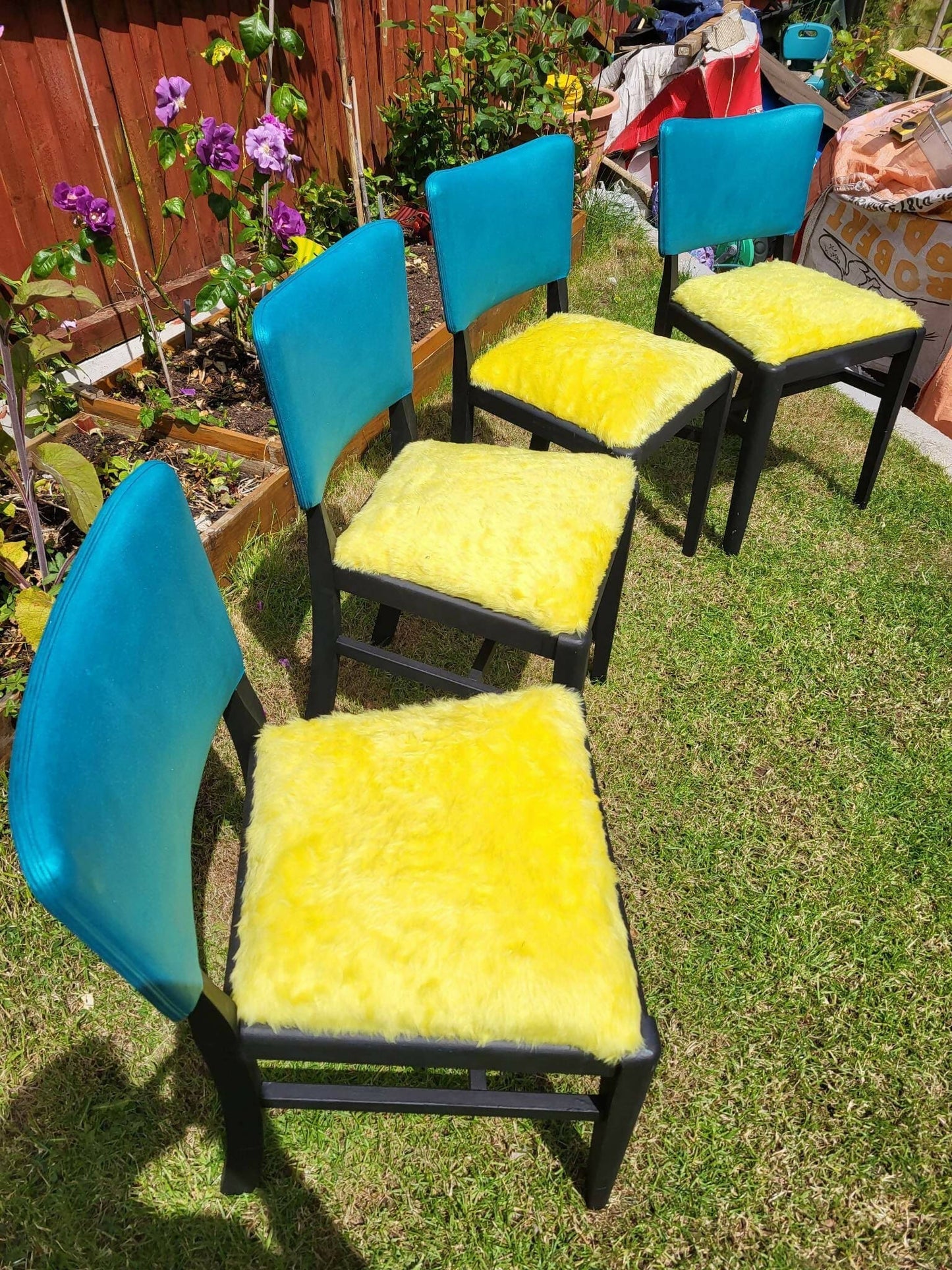 G plan set of chairs