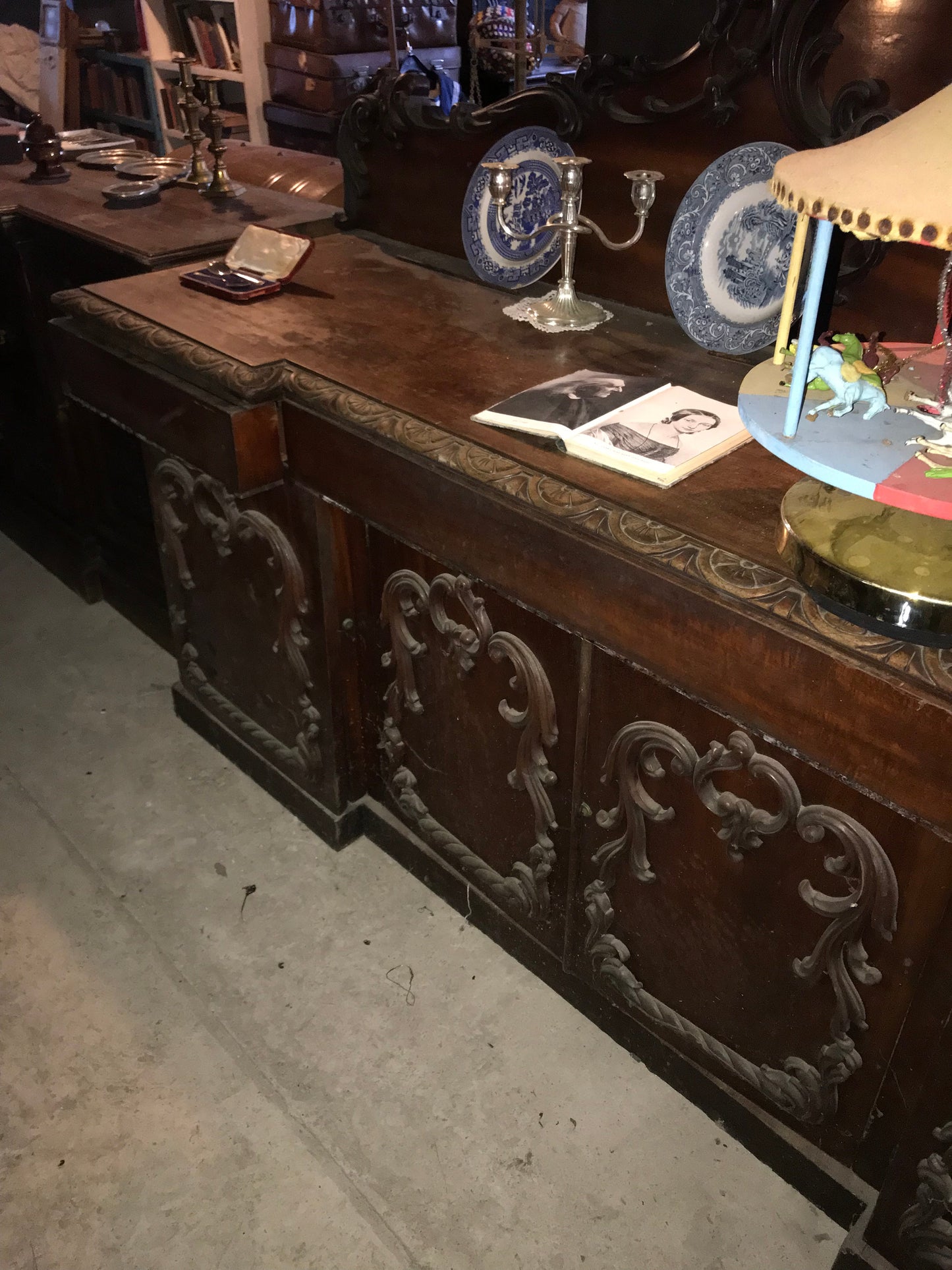 Large gothic sideboard
