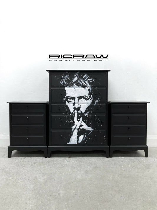 STAG MINSTREL TALLBOY & BEDSIDES ~ DAVID BOWIE