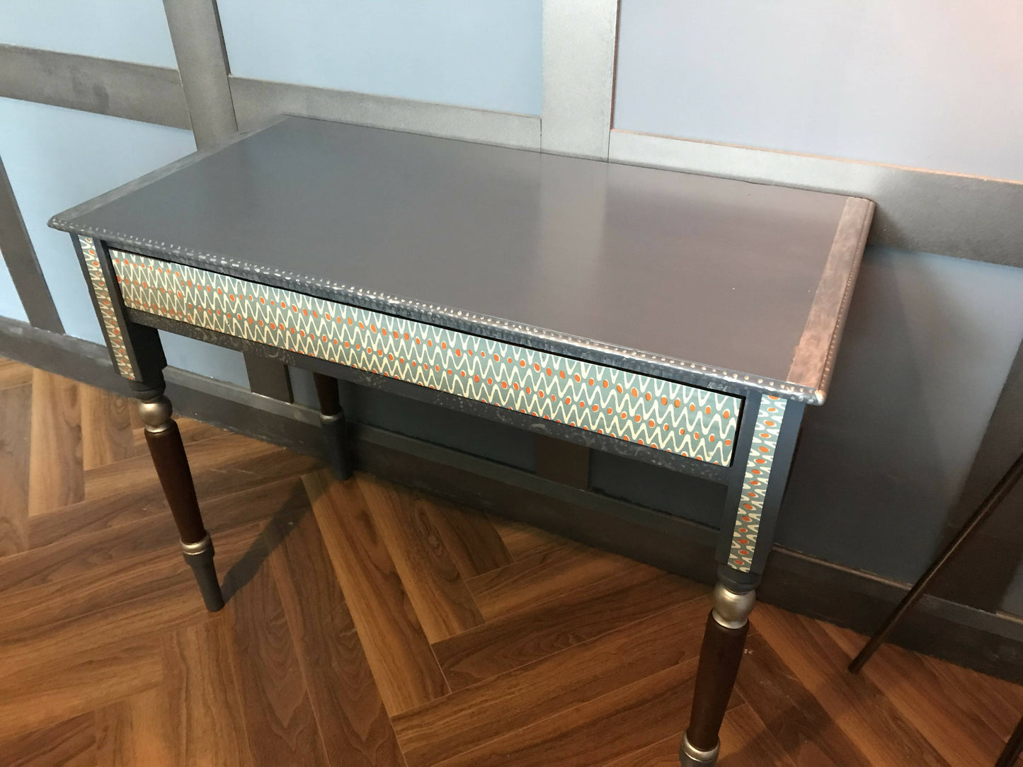 Vintage solid wood table.