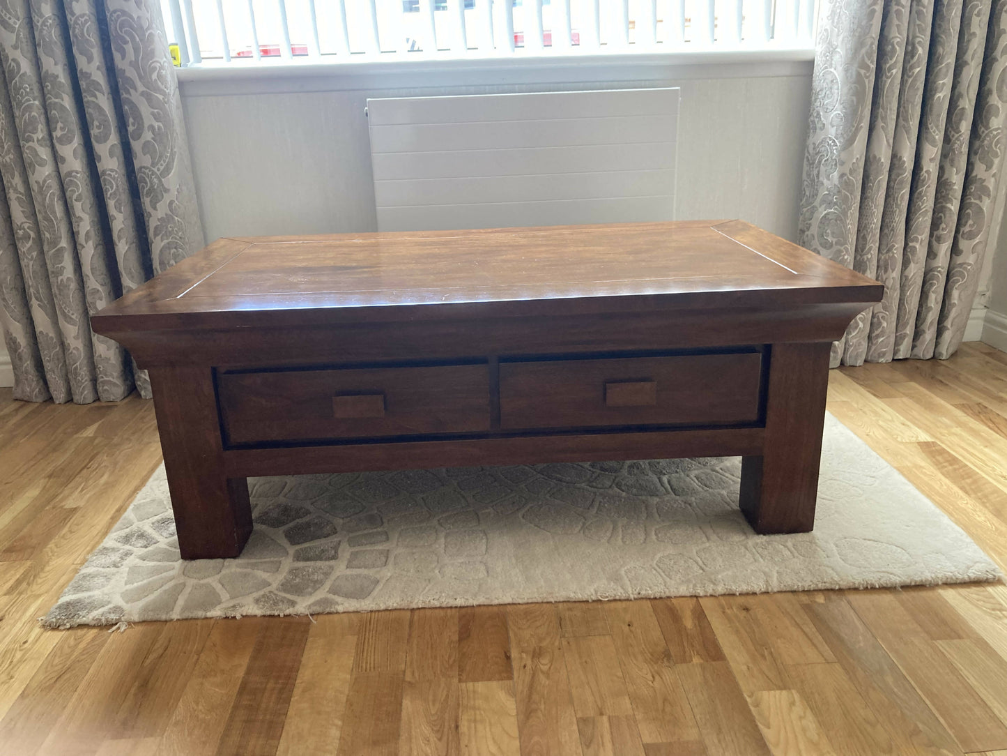 Vintage Solid Wood Coffee Table
