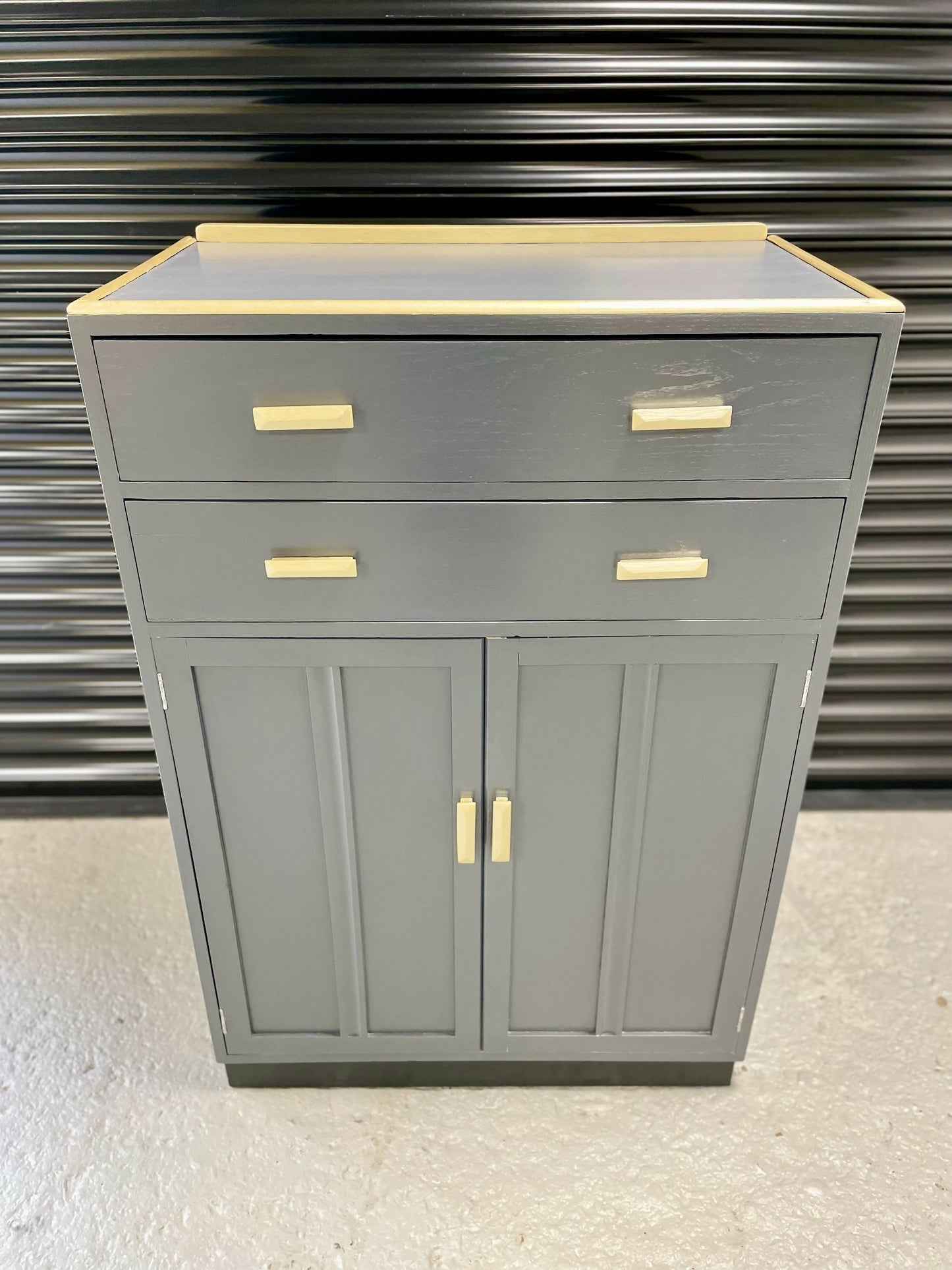 Two Door Vintage Linen Cupboard
