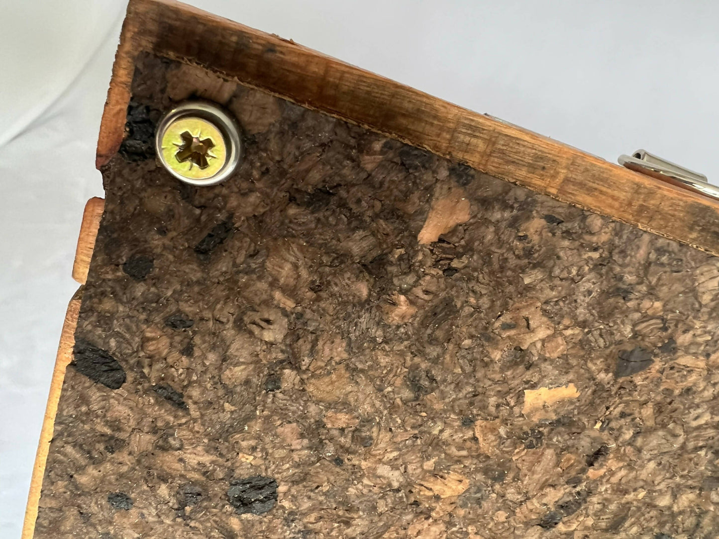 Upcycled Noticeboard Home Organiser Portrait