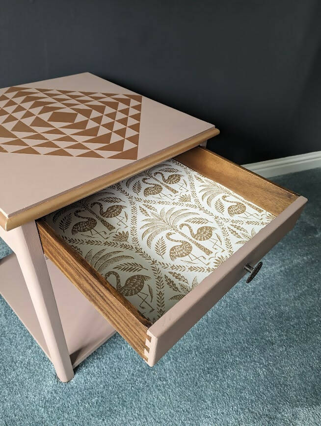 Vintage side coffee table.