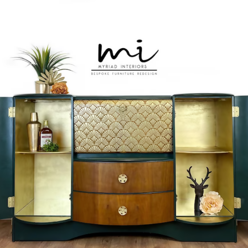 Walnut drinks cabinet / sideboard - commissions available