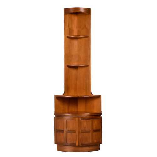 Retro mid century modern Nathan corner unit, drinks cabinet - choose your colour