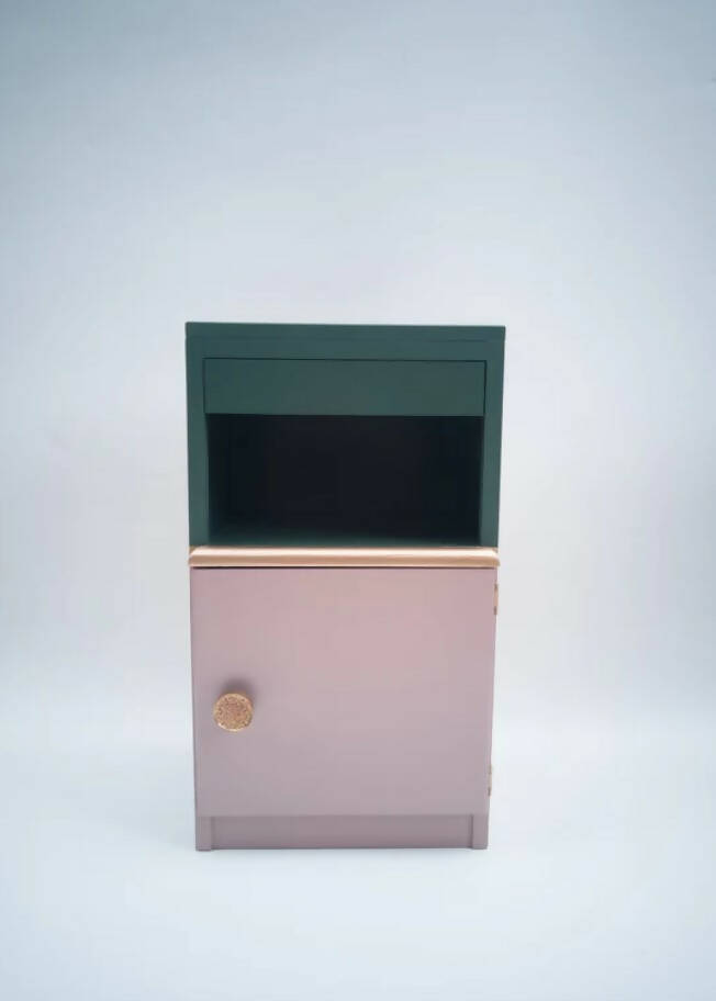 Pink Bedside Cabinet