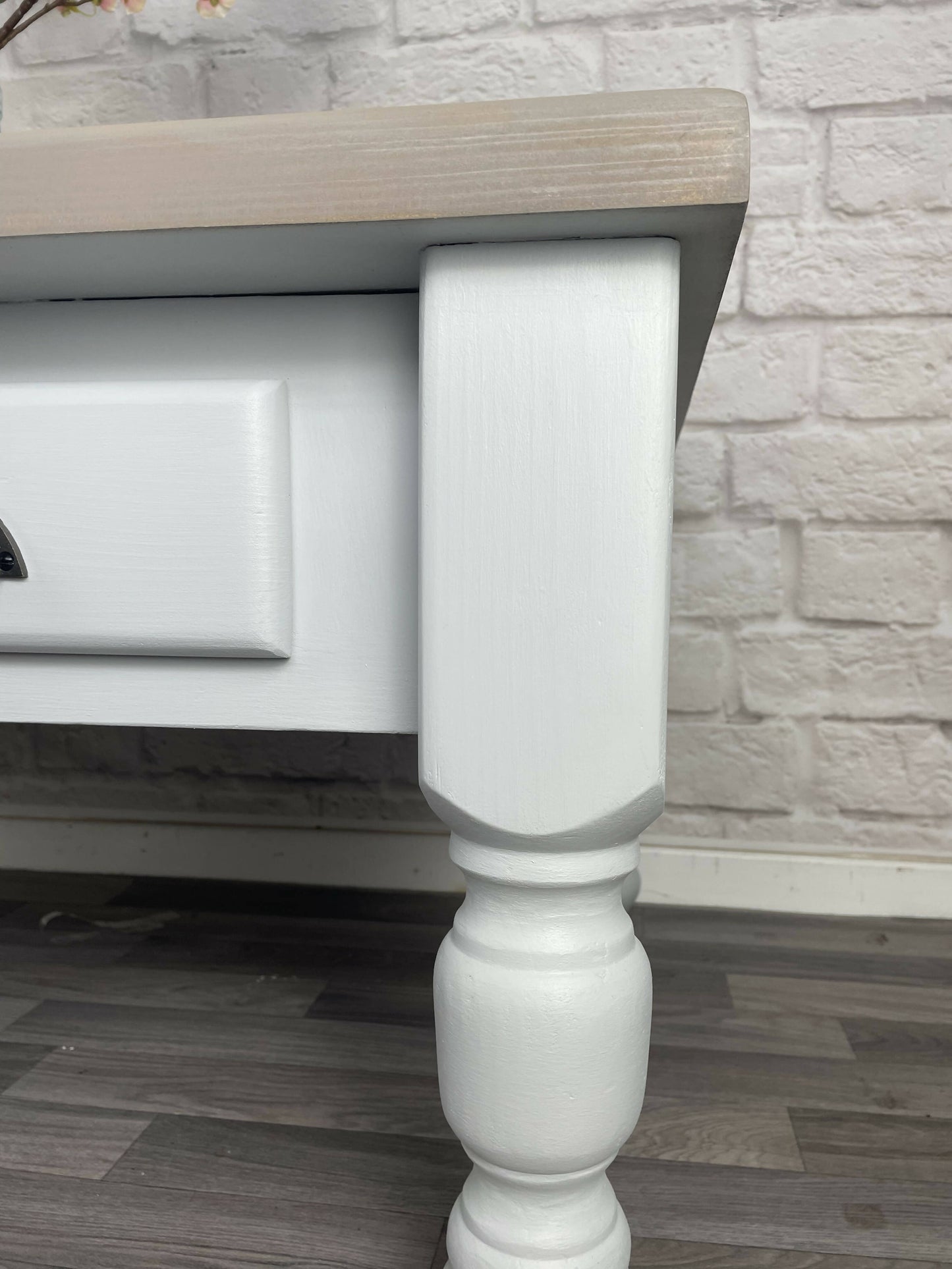 Farmhouse Style Coffee Table with drawers