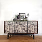 Mid-Century Vintage Sideboard / Art Deco Cocktail Drinks Cabinet by Heal's