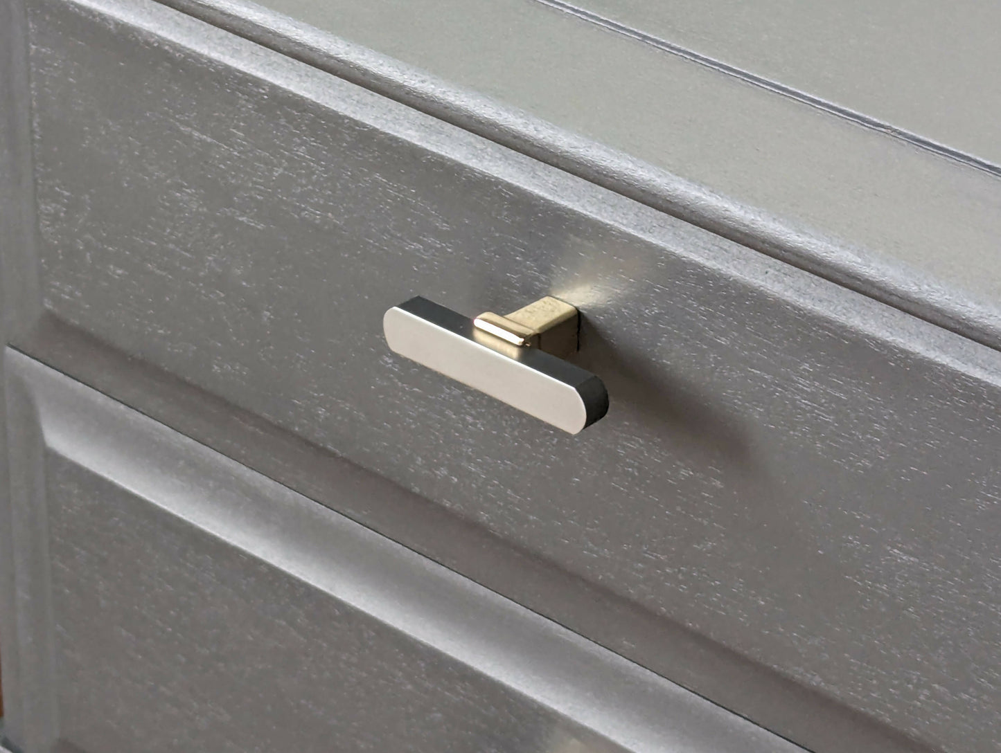 Stag minstrel black grey sideboard, spray painted retro console table, wood 6 drawers chest of drawers, dressing table