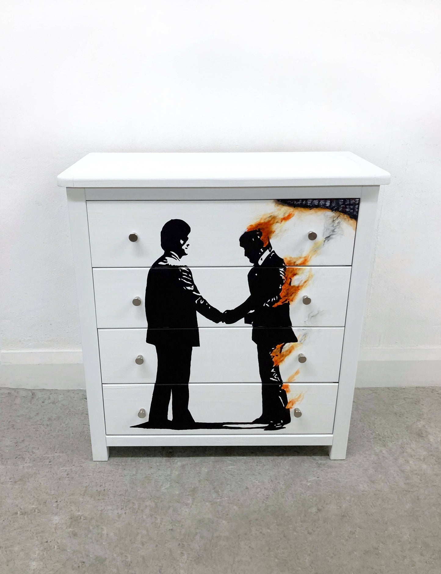 CHEST OF DRAWERS ~ PINK FLOYD ‘WISH YOU WERE HERE’