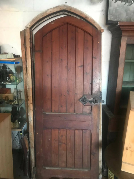 Original Solid Antique Church Door