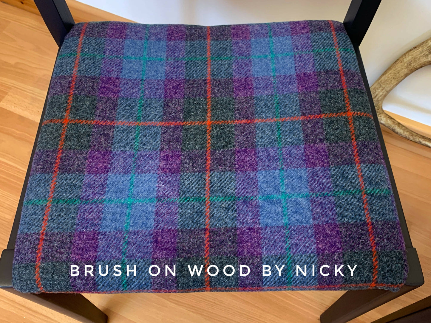 Harris Tweed Mid Century Chairs