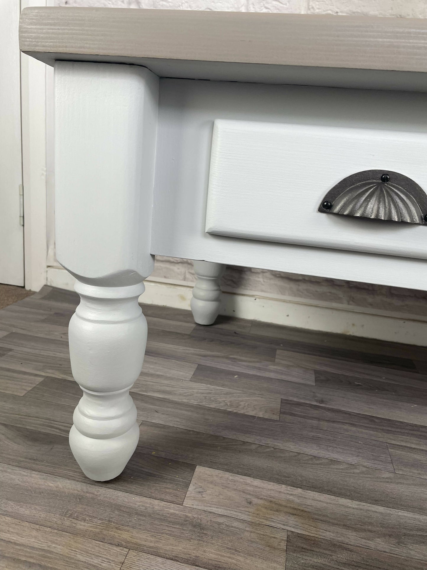 Farmhouse Style Coffee Table with drawers
