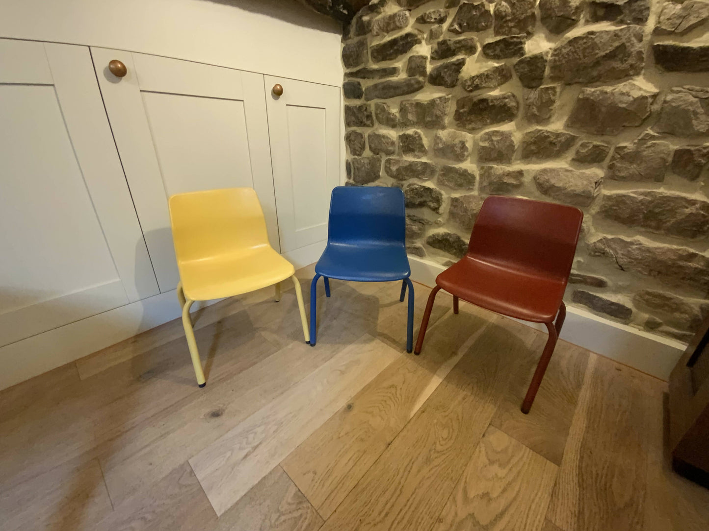 Kids play table and 3 chairs