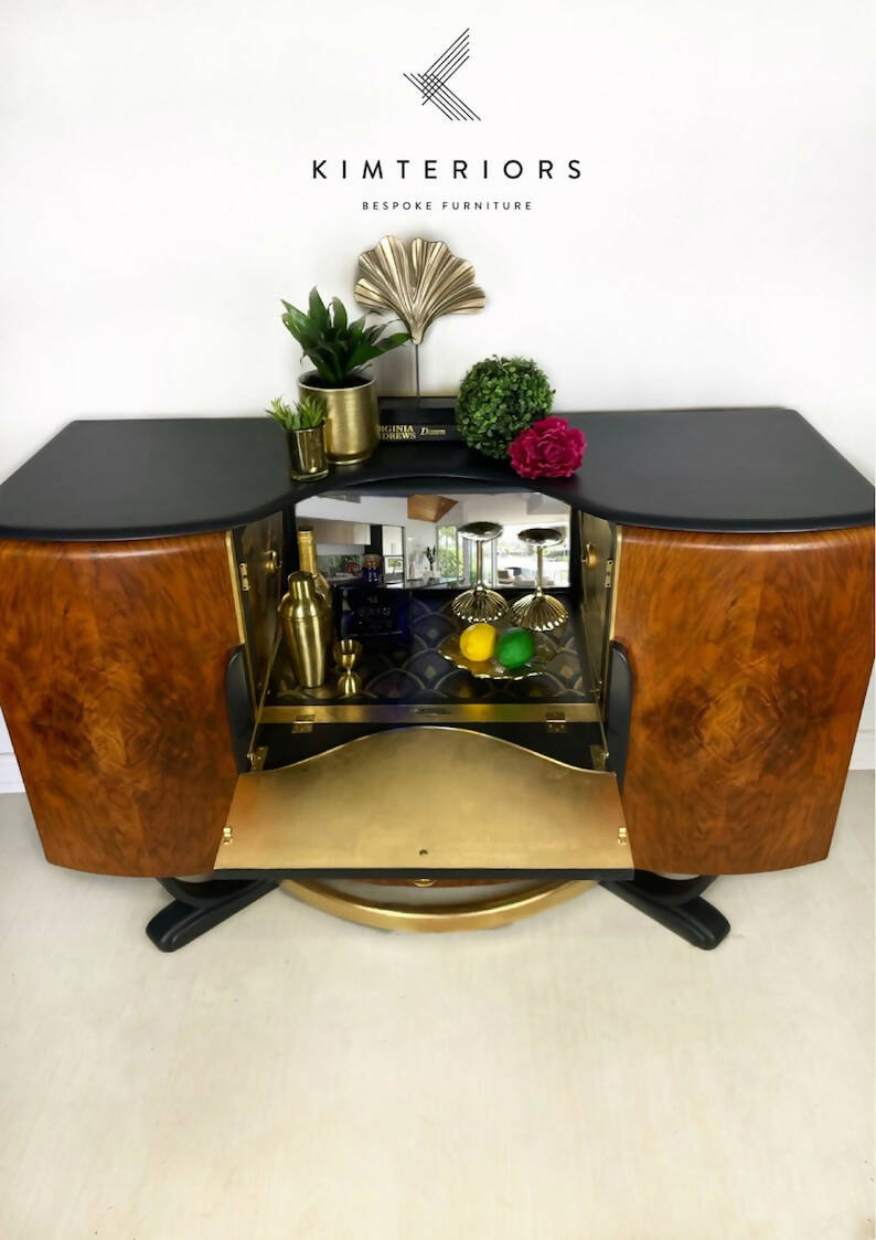 Art Deco style Beautility Cocktail Cabinet