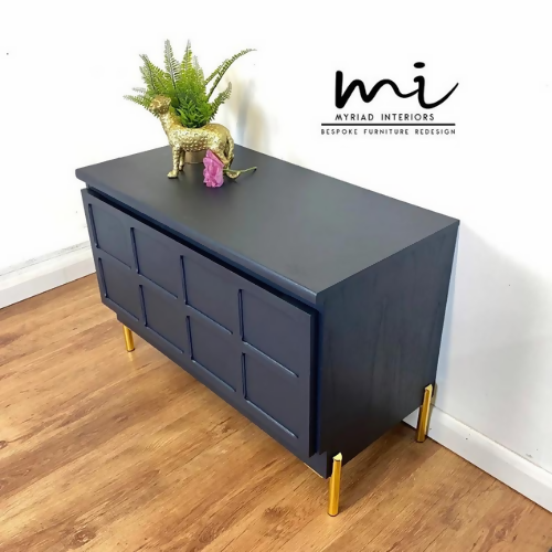 Refurbished Mid Century Nathan Media Unit, TV, console, sideboard, drinks cabinet, vintage, MCM, retro