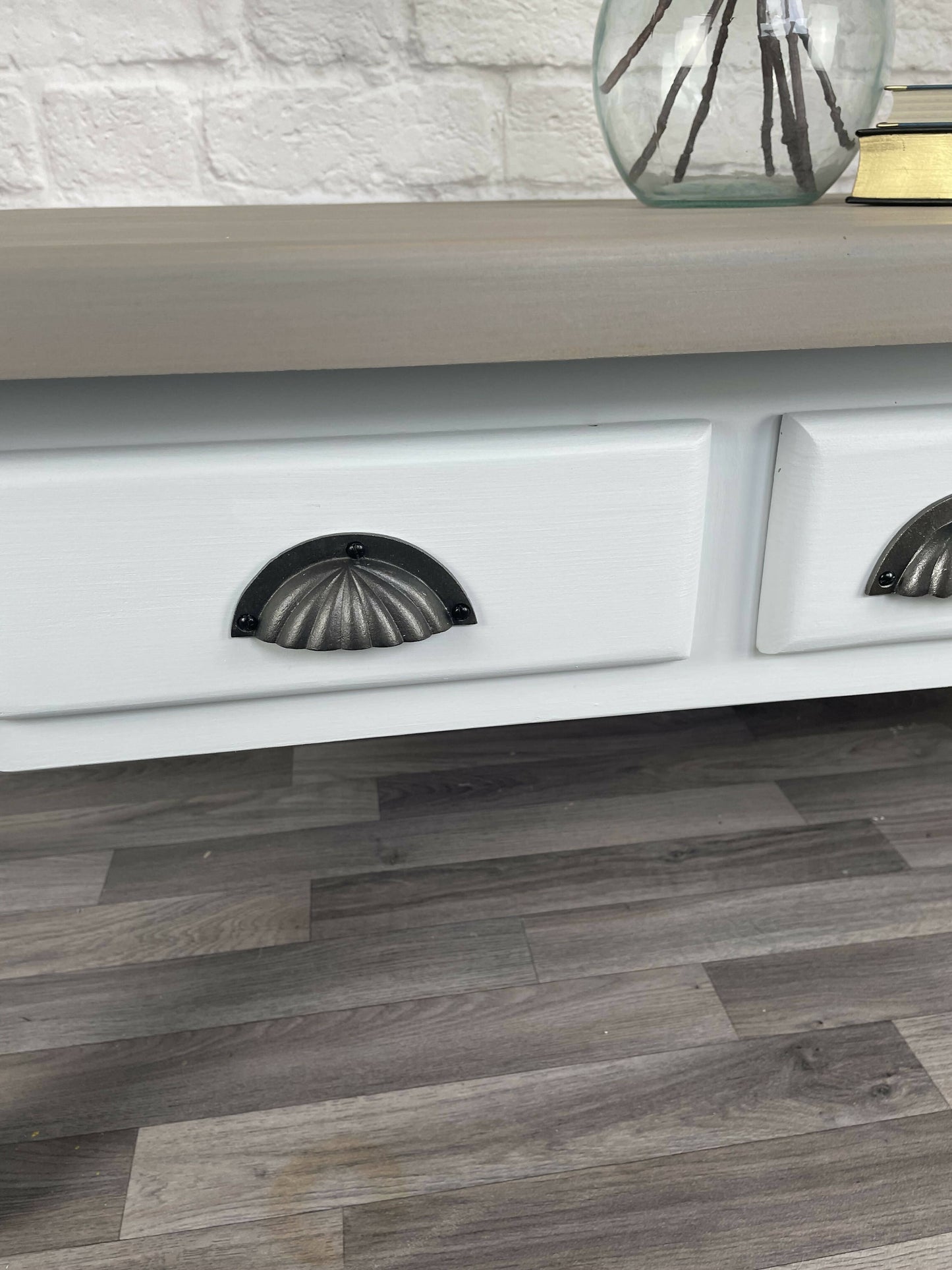 Farmhouse Style Coffee Table with drawers