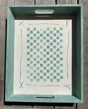 Painted Tray