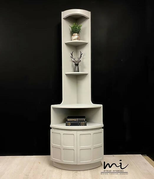 Nathan Mid Century Corner Unit