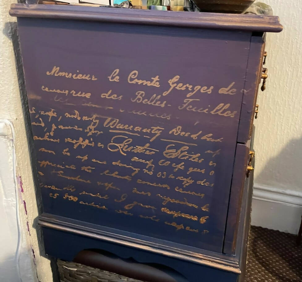 ECLECTIC TWO DRAWER STORAGE CHEST