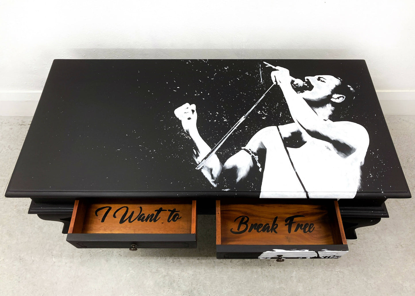 Vintage Upcycled Free Mercury Coffee Table
