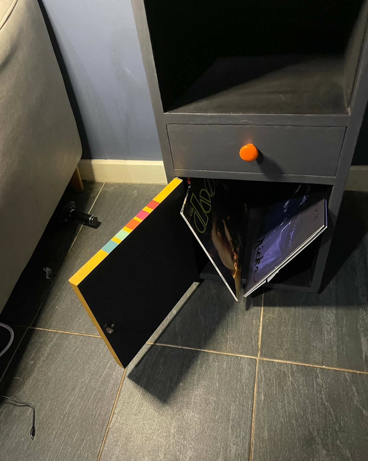 Beautiful retro record player cabinet/side cabinet