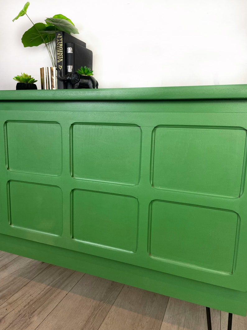 Bright Green Nathan Drinks Cabinet, Media Unit, Sideboard