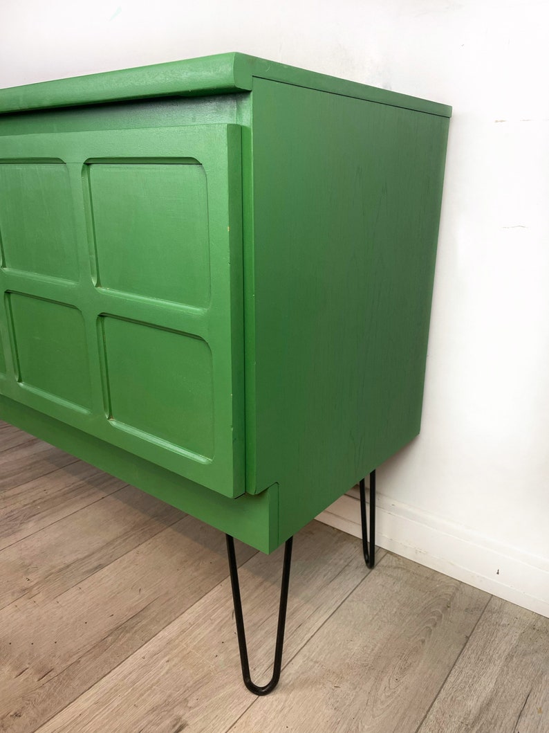 Bright Green Nathan Drinks Cabinet, Media Unit, Sideboard