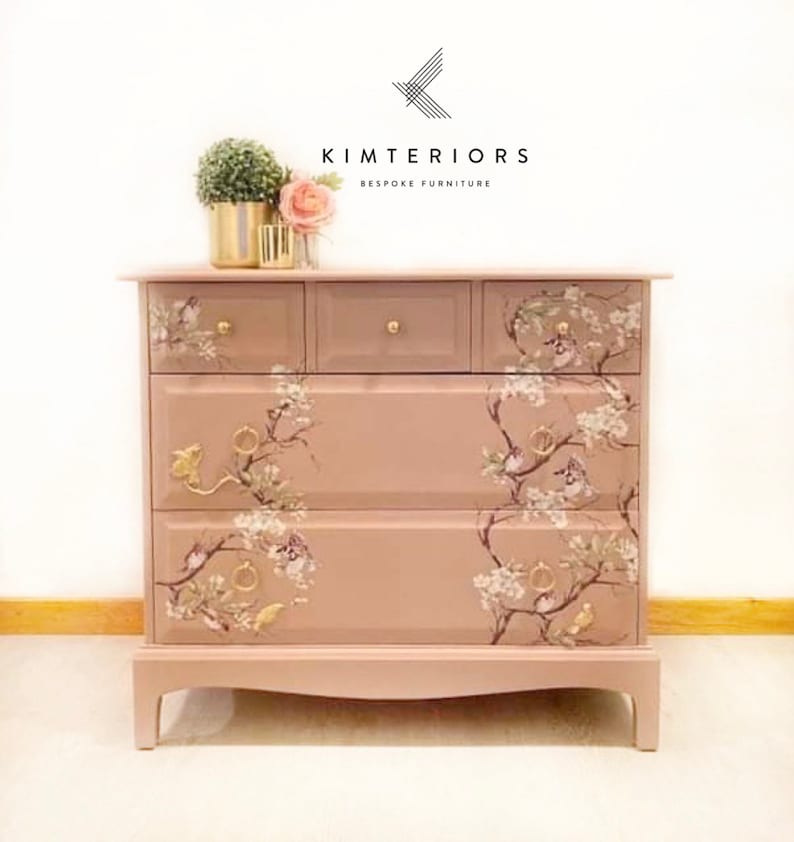 Stag 5 drawer chest of drawers- you choose the colour