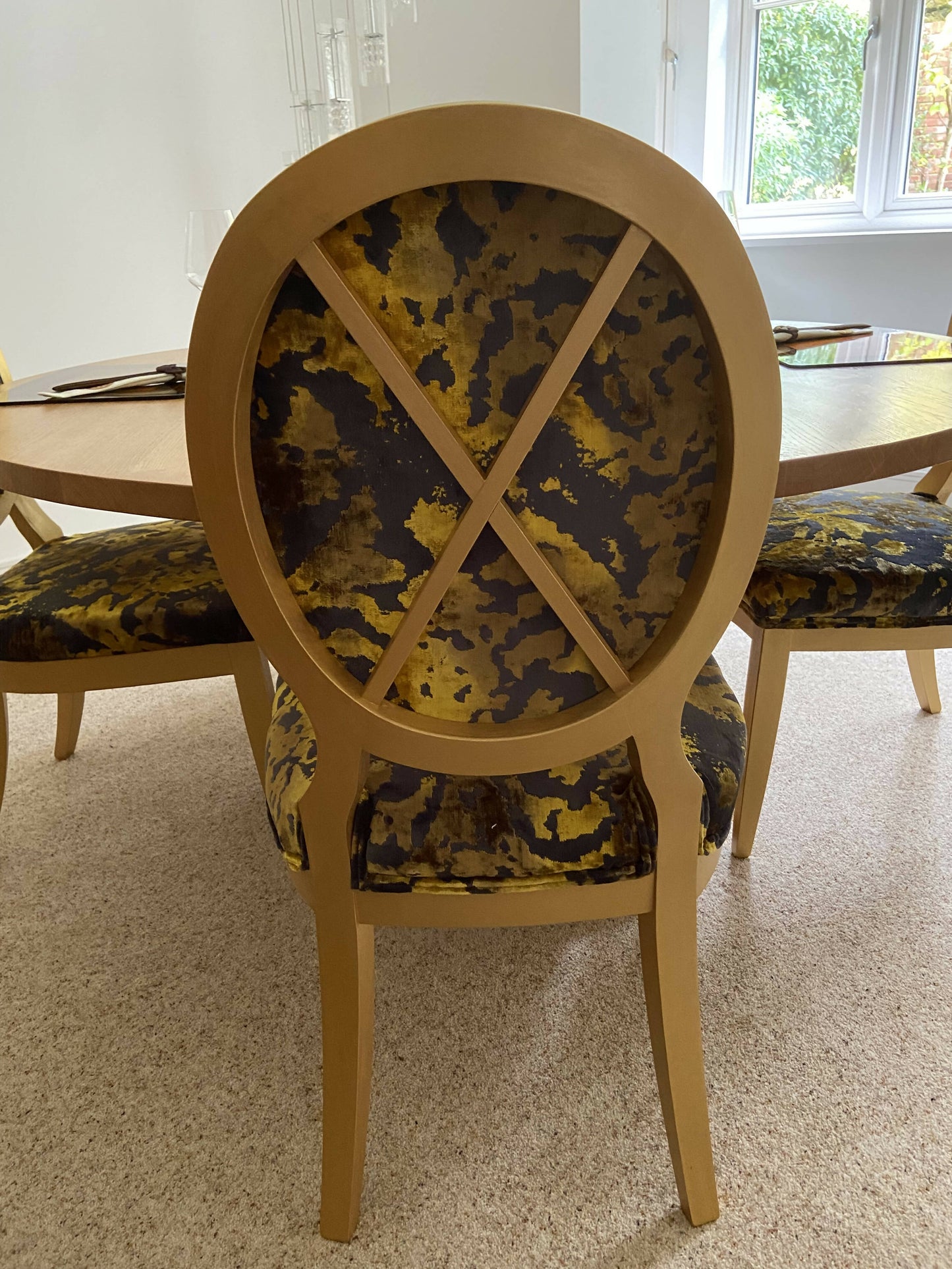 Four Bespoke Dining Room Chairs