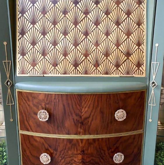 Art Deco Cocktail Cabinet