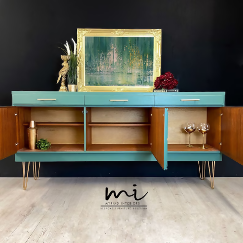 MADE TO ORDER Vintage Mcintosh Large Sideboard, mid century modern, Nathan, TV stand, media unit