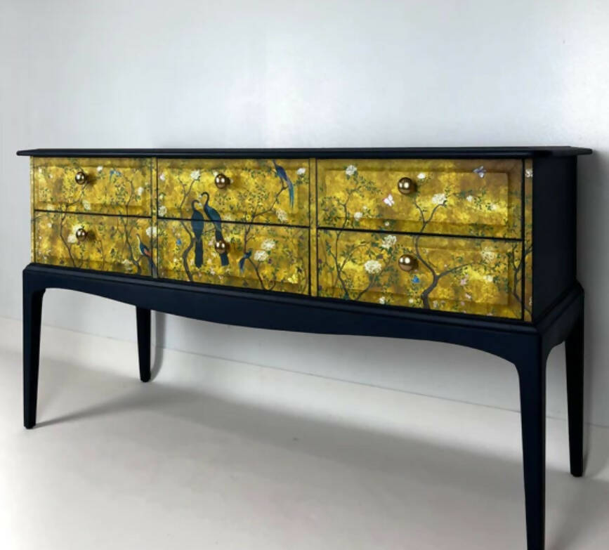 Vintage Stag Sideboard With Drawers