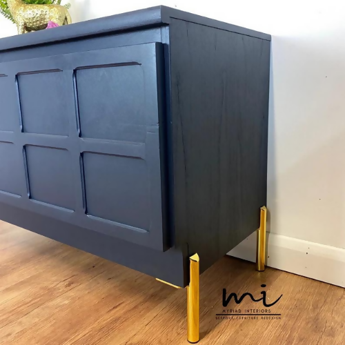 Refurbished Mid Century Nathan Media Unit, TV, console, sideboard, drinks cabinet, vintage, MCM, retro