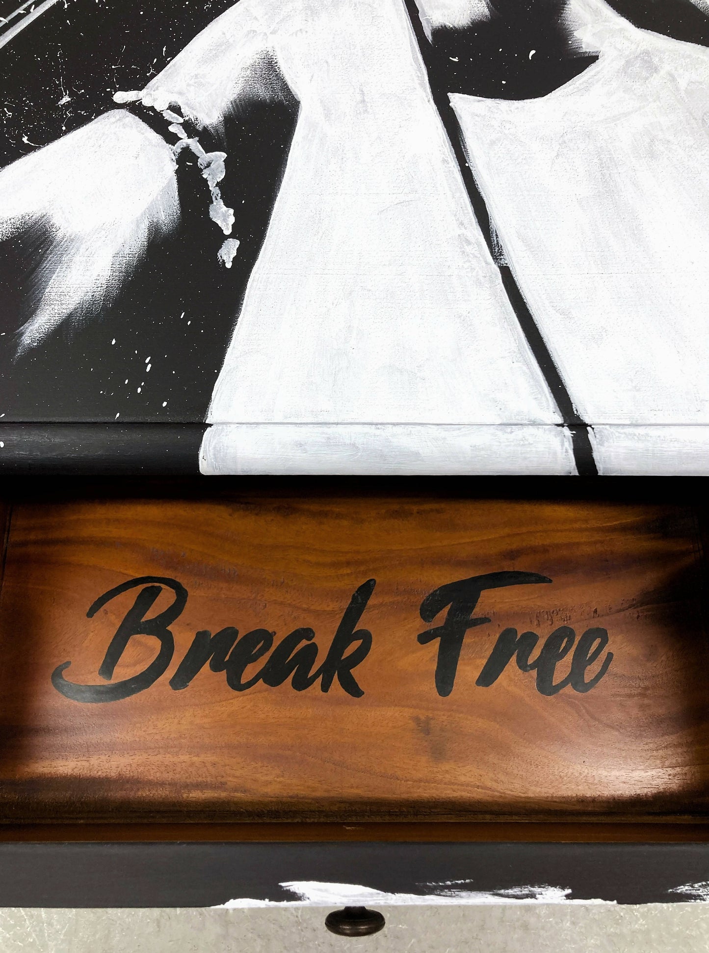 Vintage Upcycled Free Mercury Coffee Table