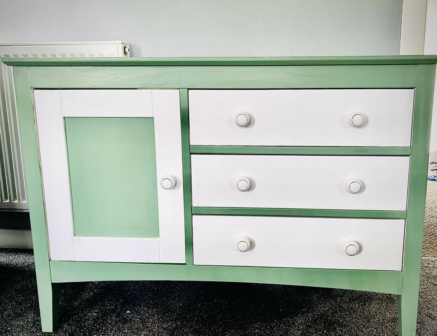 Upcycled sideboard