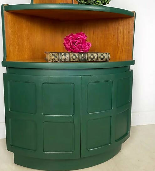 Nathan Green Corner Display Unit and Drinks Cabinet