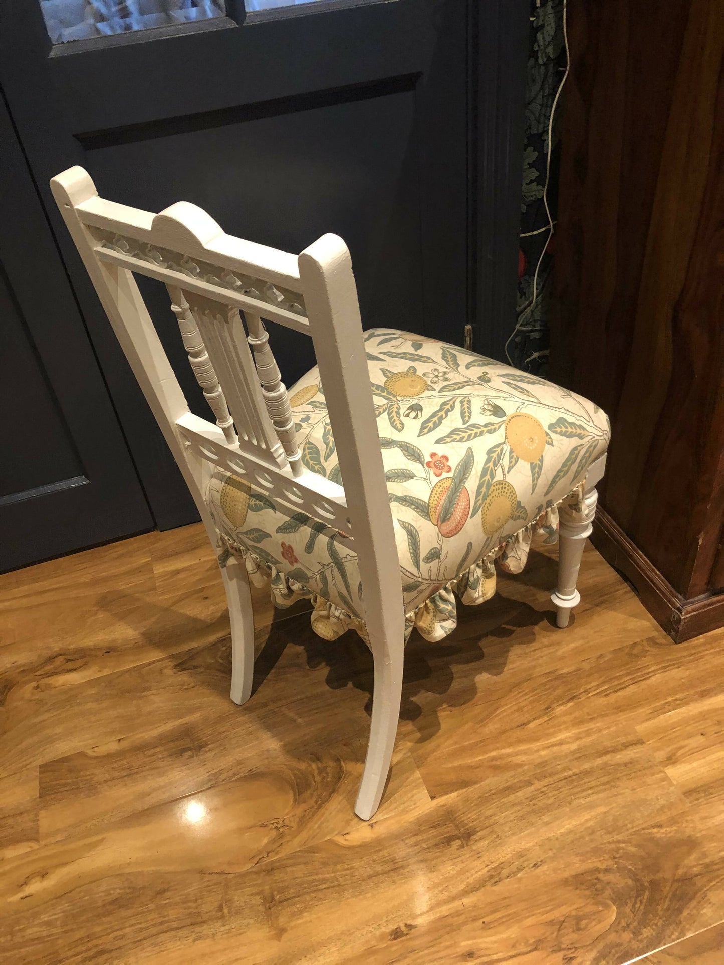 Beautiful Accent VintageChair in William Morris Fabric