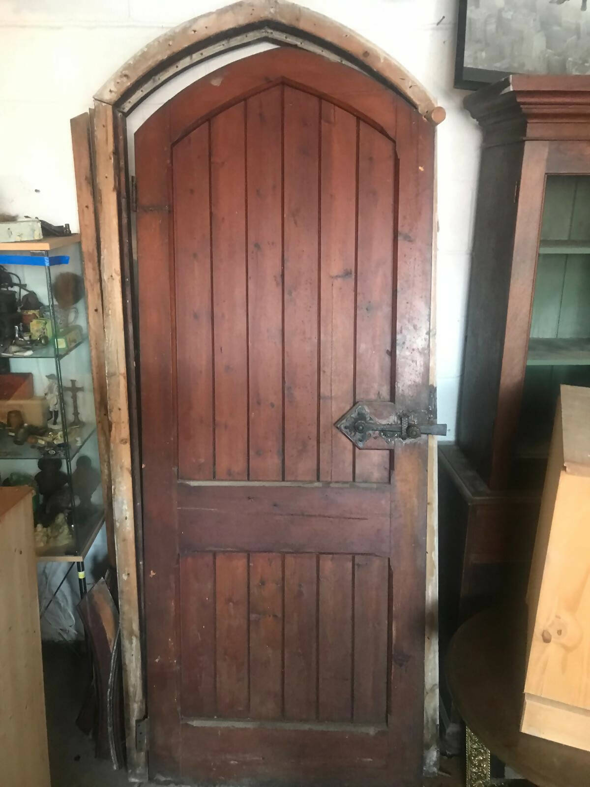 Original Solid Antique Church Door