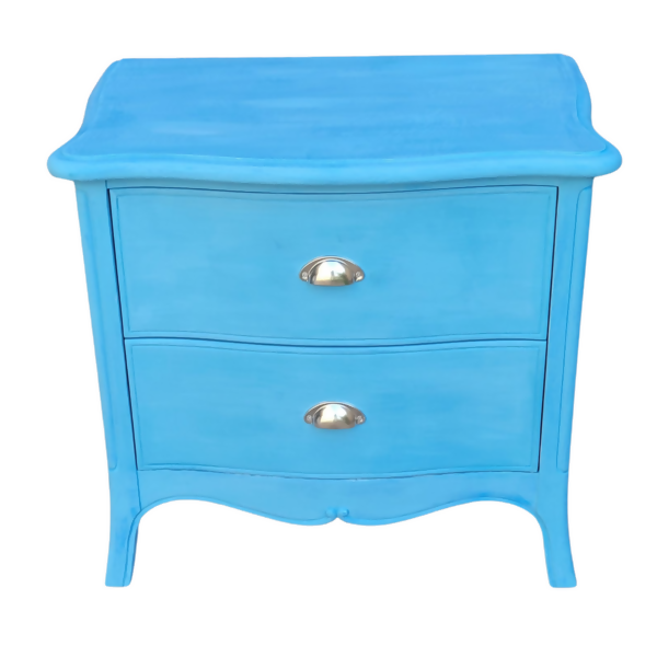 Bedside Table Topaz Blue