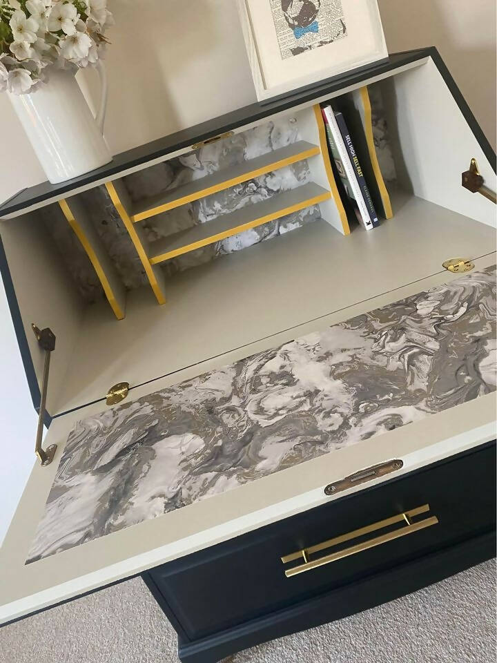 *STOCK CLEARANCE* Stunning hand painted Stag Bureau