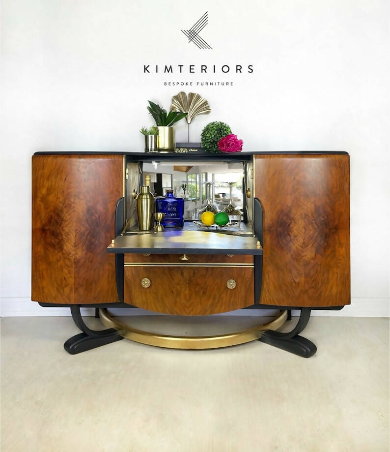 Art Deco style Beautility Cocktail Cabinet