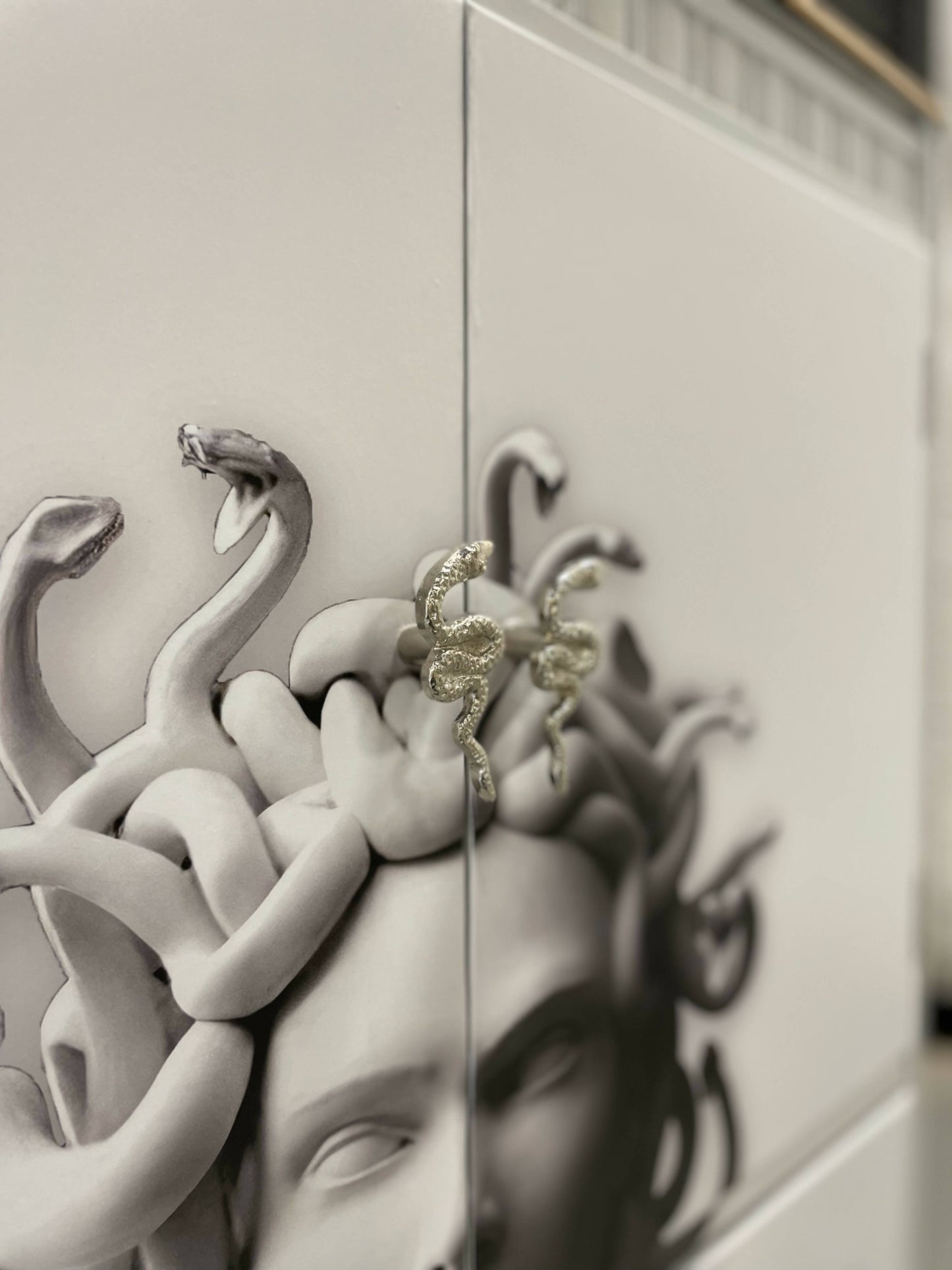 White Medusa cabinet Harris Lebus / Vintage Kitchen Cupboard